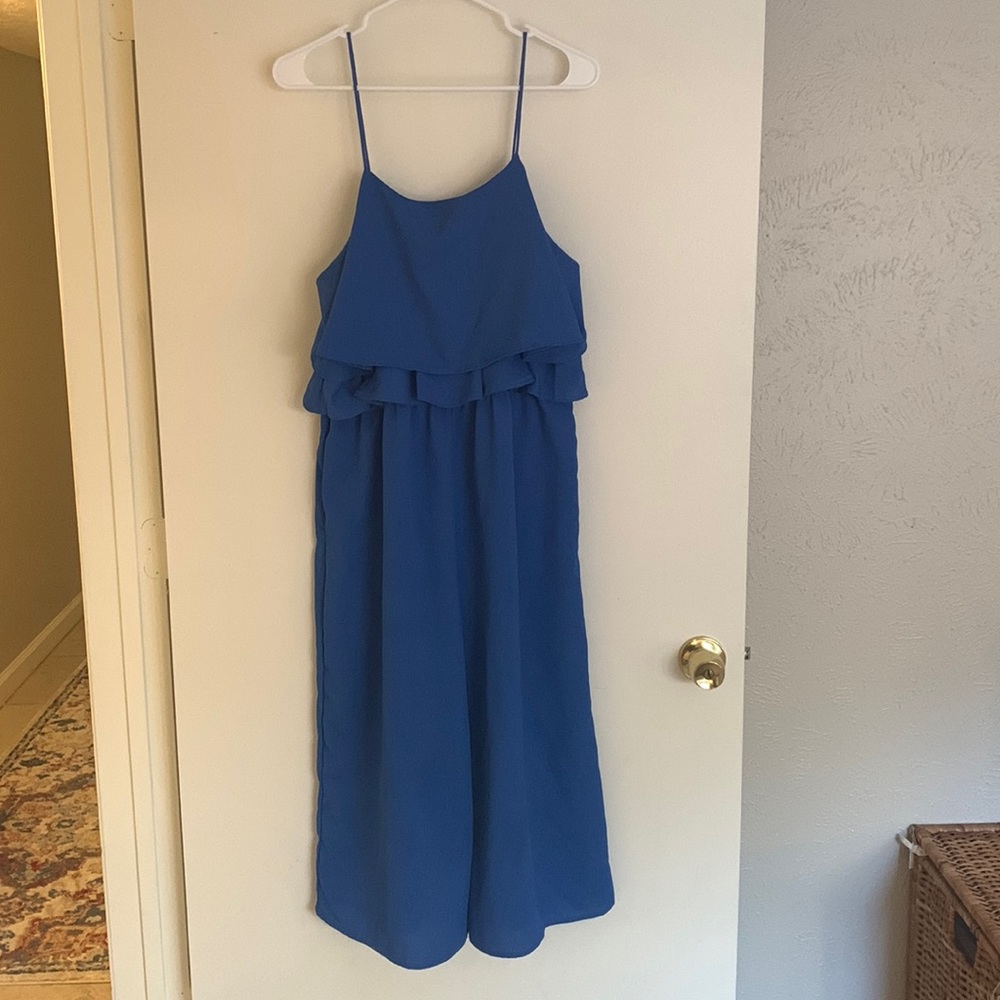 Blue Jumpsuit